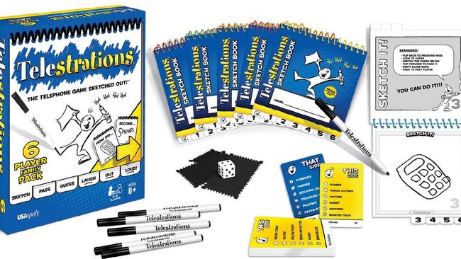 Sketch out your isolation frustrations in a game of Telestrations.