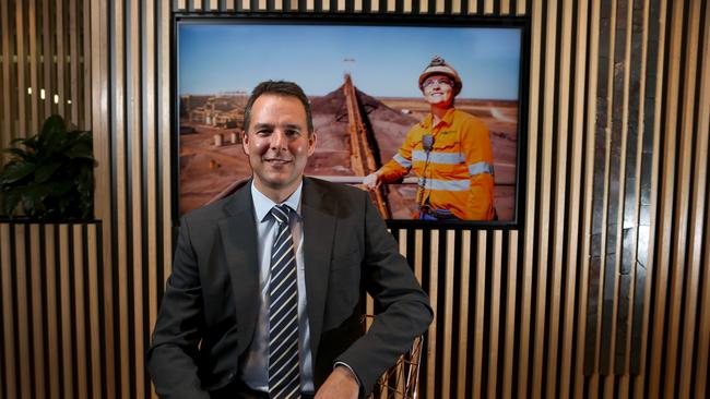 OZ Minerals chief executive Andrew Cole. Picture: Kelly Barnes/The Australian