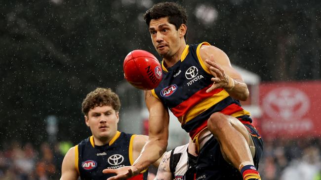 High-flyer Shane McAdam has been a force since he returned to training. (Photo by James Elsby/AFL Photos via Getty Images)