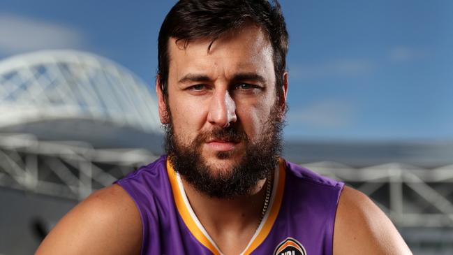 Sydney Kings player Andrew Bogut has been targeted by the Victorian Electoral Commission. Picture: Jonathan Ng