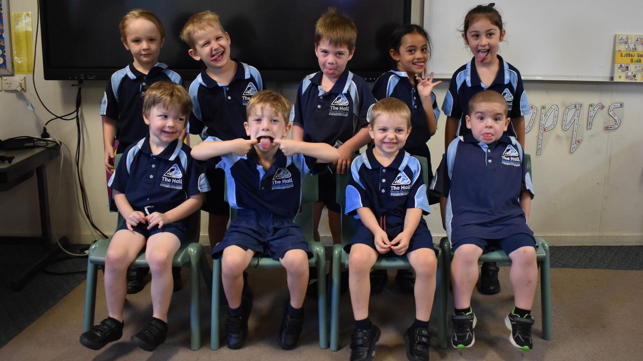 The Hall State School prep 2023 silly photo.