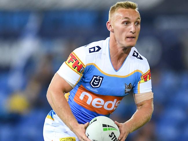 Tanah Boyd in action for the Titans against St George-Illawarra. Picture: Albert Perez/Getty Images