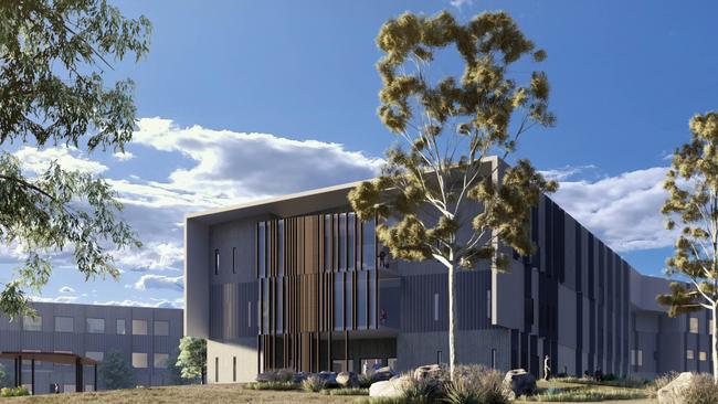 Artists renders of the new Eurobodalla Hospital. Picture: Eurobodalla Regional Council