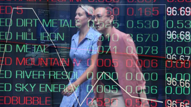 SYDNEY, AUSTRALIA – Newswire Photos October 31, 2022: Members of the public are seen walking past the ASX in Sydney. Picture: NCA Newswire / Gaye Gerard