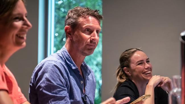 2024 News Corp Australia Car of the Year judges Jules Lucht, Iain Curry and Danielle Collis. Photo: Thomas Wielecki