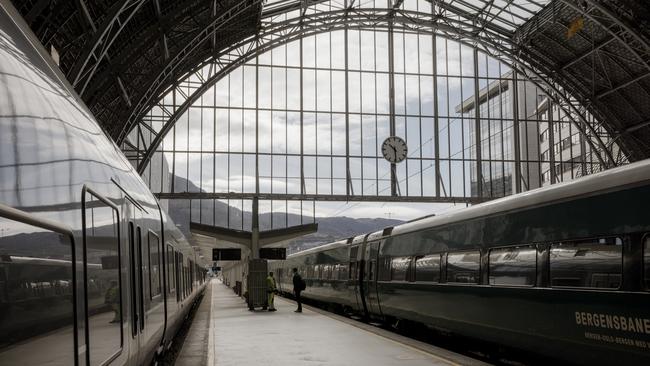 Train station in Bergen, Norway. Picture: Liz Sunshine