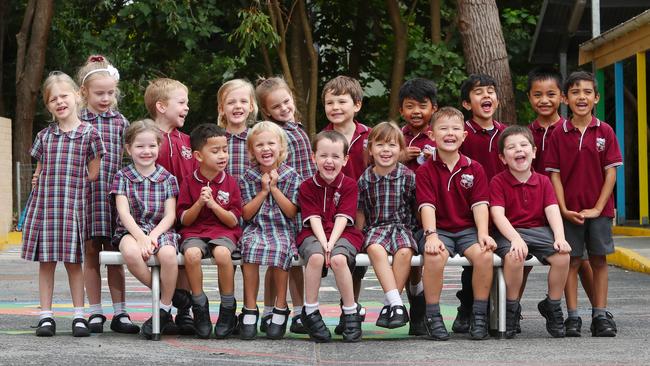 My First Year – Kinder Red at Point Clare Public School. Picture: Sue Graham