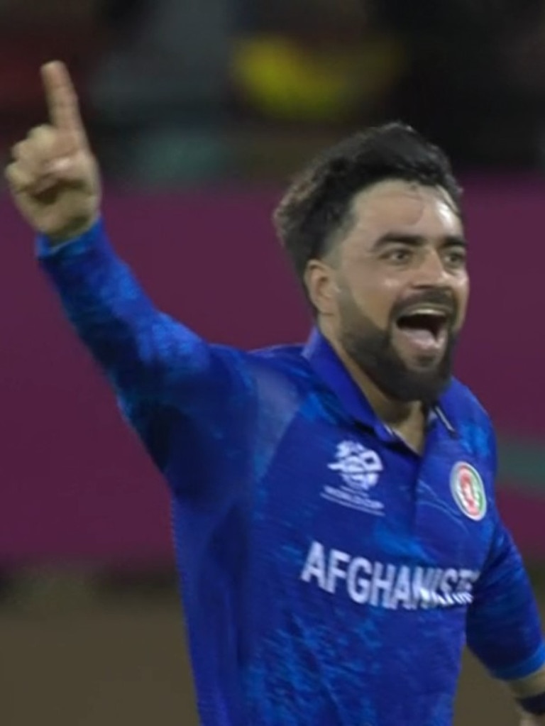 Rashid Khan tore NZ's heart out. Photo: Prime Video