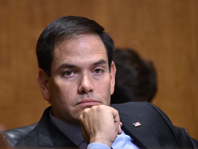 Florida senator Marco Rubio this year introduced legislation in the US. Picture: AFP