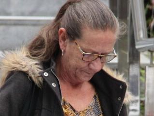 Suzanne Crocker leaves Wollongong Court on March 16. Picture: Madeline Crittenden