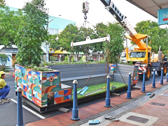 Lismore City Council are introducing parklets to the CBD.