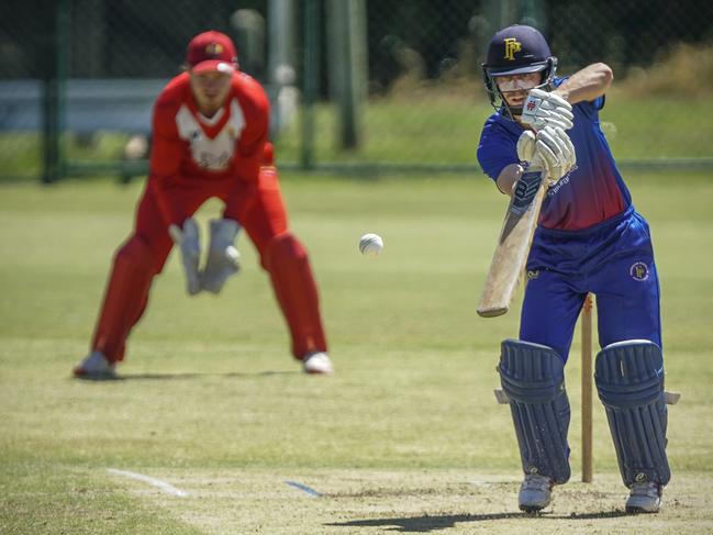 Nick Mann batting for the Heat last season. He will skipper the twos.