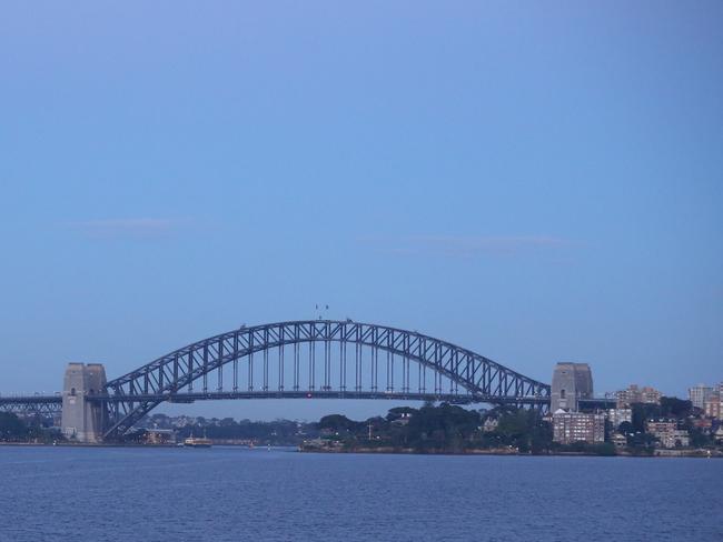 The Sydney Harbour Bridge is one of the country’s most well-known structures. Picture: John Grainger