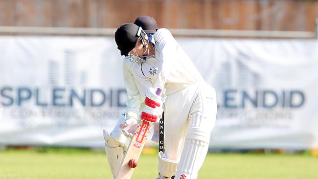 Bodie Richardson hits out. Picture by Richard Gosling