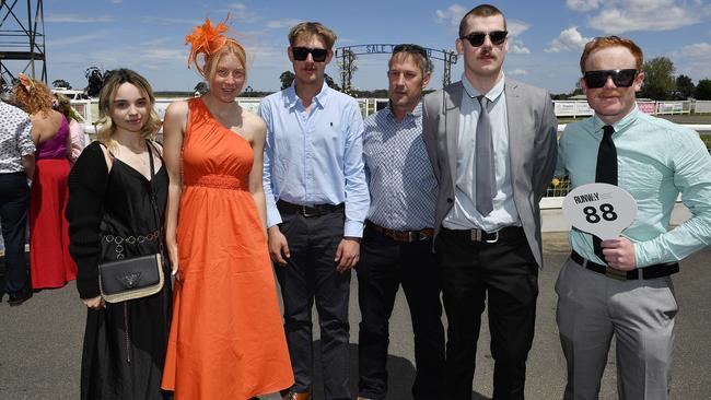 Ladbrokes Sale Cup. Racegoers are pictured attending Cup day horse races at Sale Turf Club, Sunday 27th October 2024. Picture: Andrew Batsch