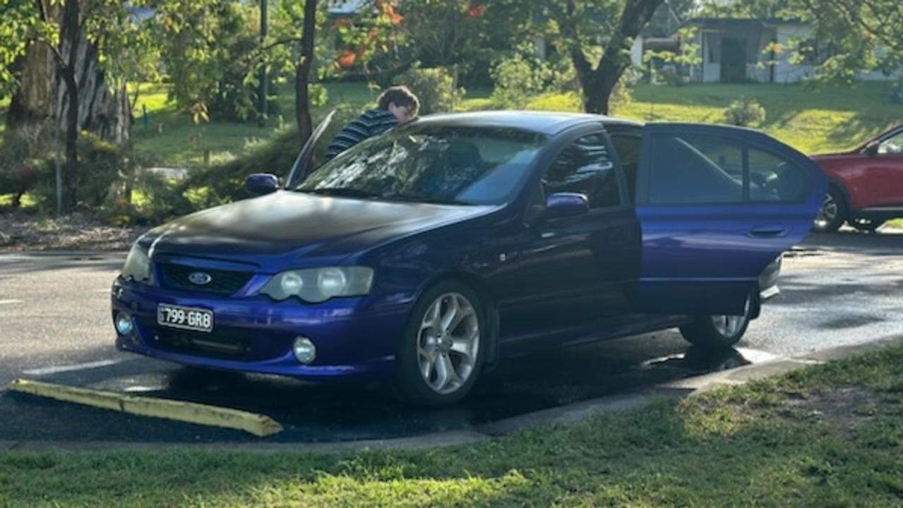 Townsville man Ben Stonehouse with one of his cars. Picture: Supplied