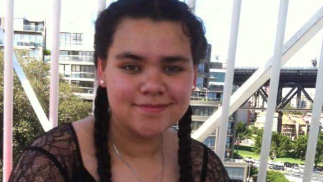 16-year-old Mele was 135kg at her heaviest before she started to lose weight.