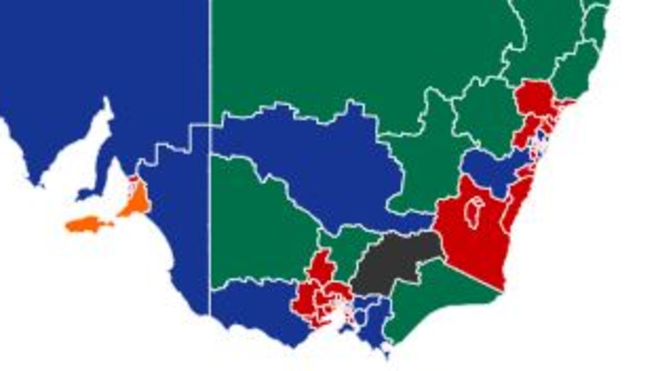 Live results from Watson electorate