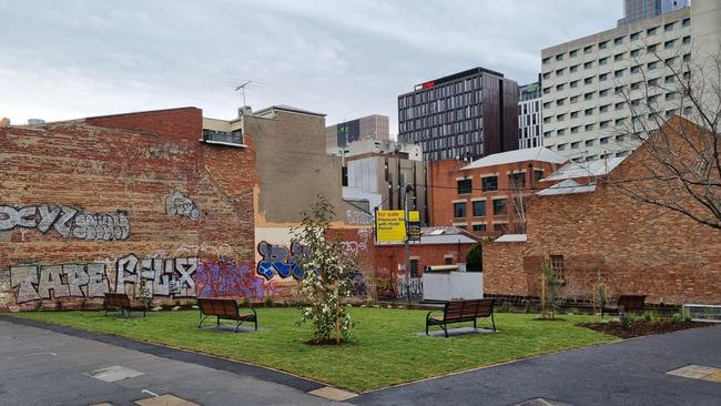 The ‘beautiful vista’ built more than a year late on the site of the former Corkman Irish Pub.