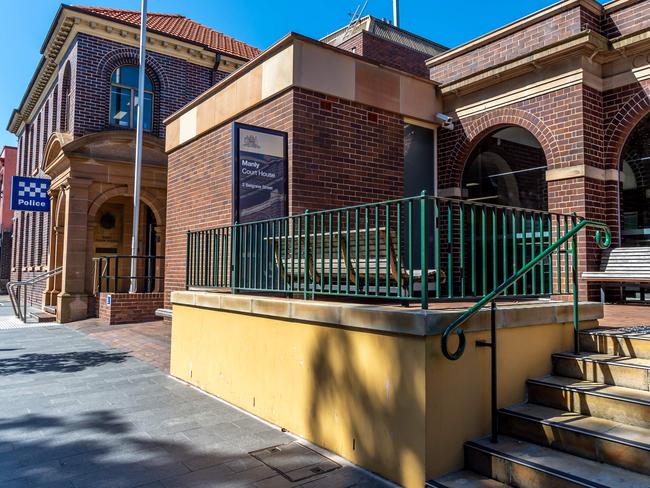 The driver, 23, who faced a string of serious charges after the alleged police chase, was released on bail when he appeared in Manly Local Court on Friday. Picture: (AAP IMAGE / MONIQUE HARMER)