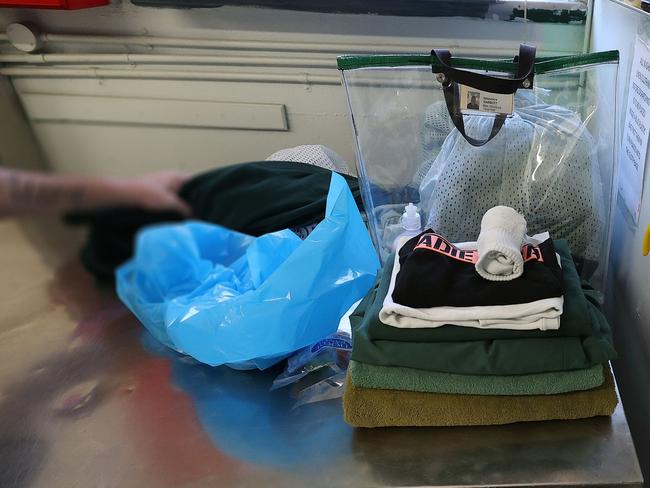 Folded laundry. Picture: Gary Ramage