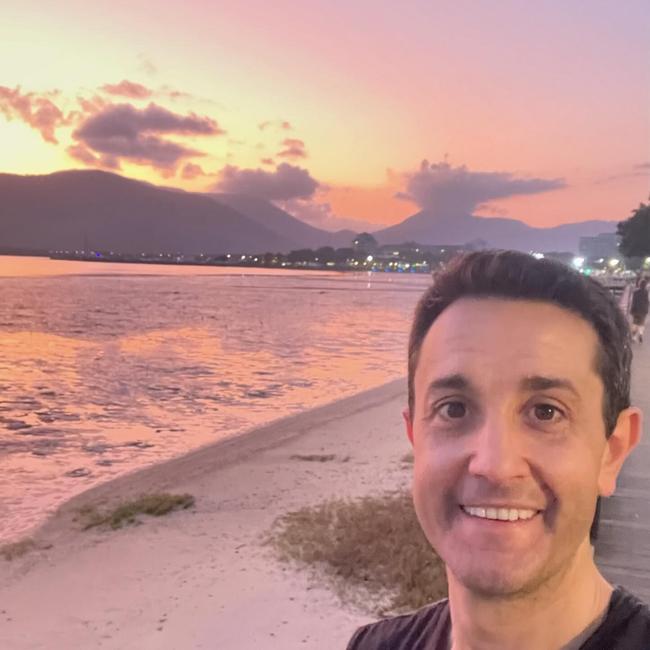 New Queensland premier David Crisafulli likes to be an early riser with a walk or a run to start his day Picture Instagram