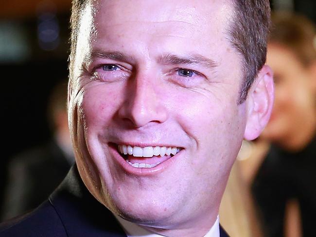 MELBOURNE, AUSTRALIA - MAY 03: Karl Stefanovic and Lisa Wilkinson arrive at the 57th Annual Logie Awards at Crown Palladium on May 3, 2015 in Melbourne, Australia. (Photo by Scott Barbour/Getty Images)