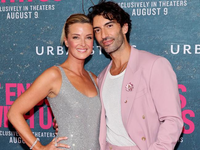 Baldoni was also at the premiere with his wife, actress Emily Baldoni. Picture: Cindy Ord/Getty Images