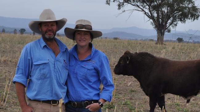 John and Liz Manchee from Manchee Agriculture at Narrabri in NSW.