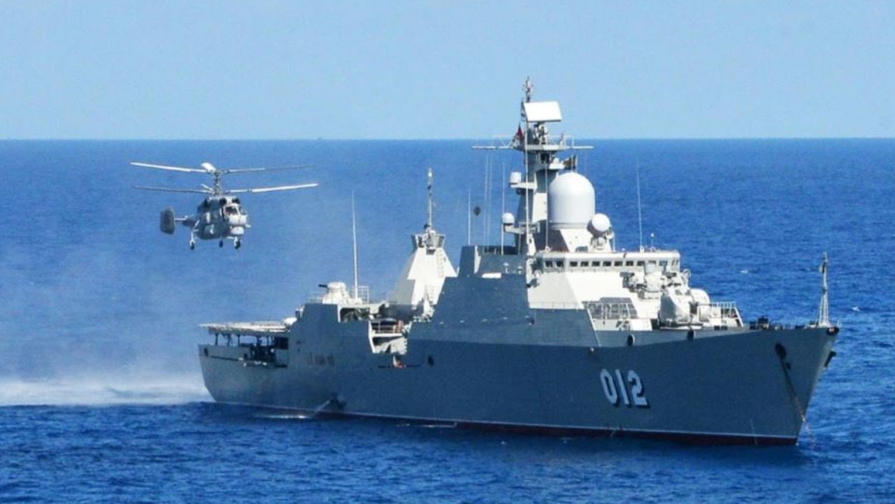 A frigate of the type Vietnam has deployed to the Spratly Islands. Source: Vietnam’s People’s Navy