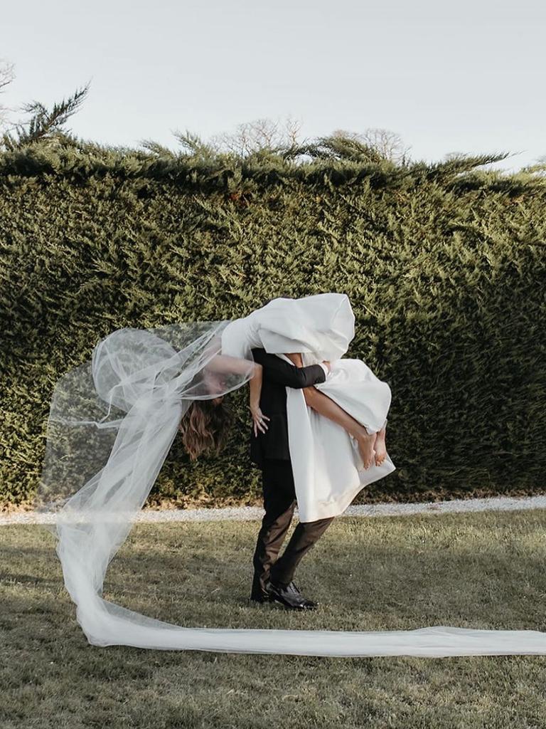 Just married. Picture: Bianca Virtue Weddings