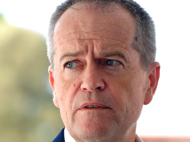 The Leader of the Federal Opposition, Bill Shorten is in Melbourne today at Preston South Primary School.  Picture: Nicole Garmston