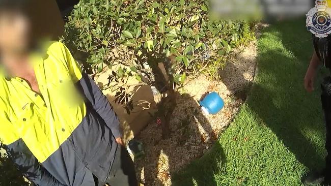 Police have fined a man over $17,000 after seizing helmet cam vision which allegedly showed him performing high risk stunts on a motorbike. Picture: Queensland Police