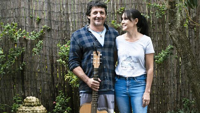 Shane and Dot Bonney on Great Keppel Island. Picture: Justine Walpole