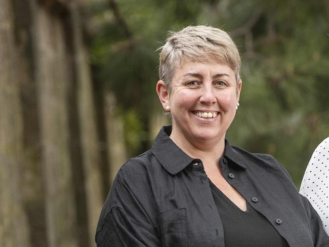Mayor Michelle Dracoulis and Deputy Mayor Jessica Cosgrove are running together for Derwent Valley Council. Picture: Chris Kidd