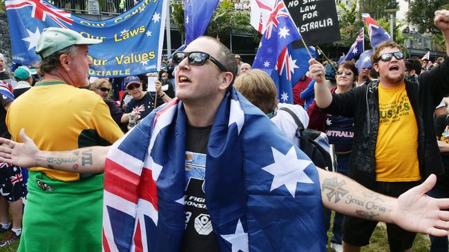 Reclaim Australia rally: Flag wearers misusing our national symbol ...