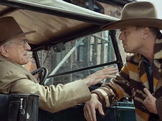 Robert De Niro and Leonardo DiCaprio in Martin Scorsese’s Killers of the Flower Moon