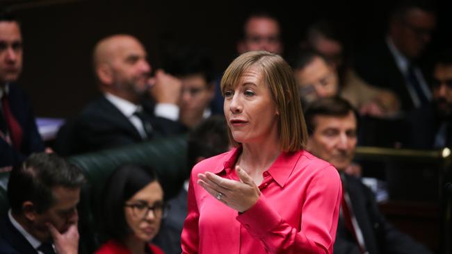 Minister for Transport Jo Haylen during Question Time. Photo by: NCA Newswire / Gaye Gerard