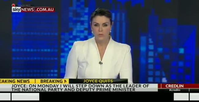 Peta Credlin comments on the Joyce fallout