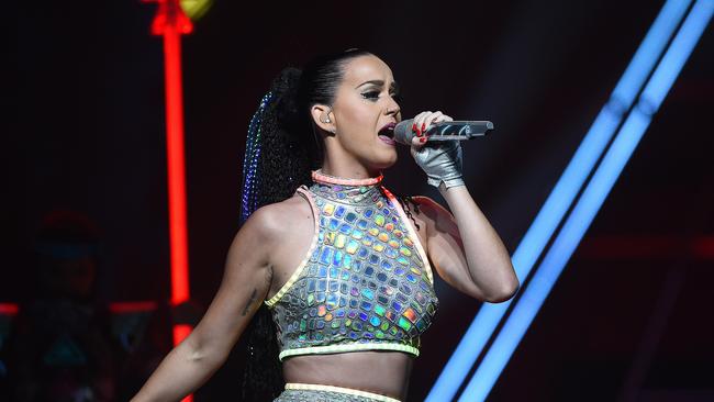 Awards glamour ... Katy perry is sure to win the black carpet at the 2014 ARIA Awards. Picture: Jake Nowakowski