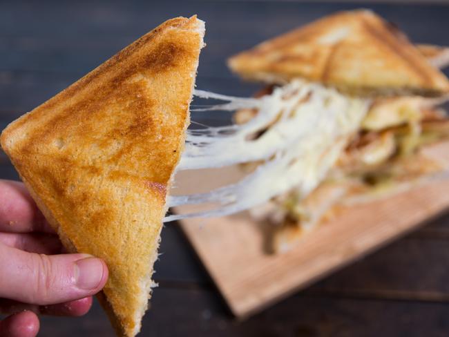 There is a way to get a perfect cheese toastie every time. Picture: Tristan Lutze