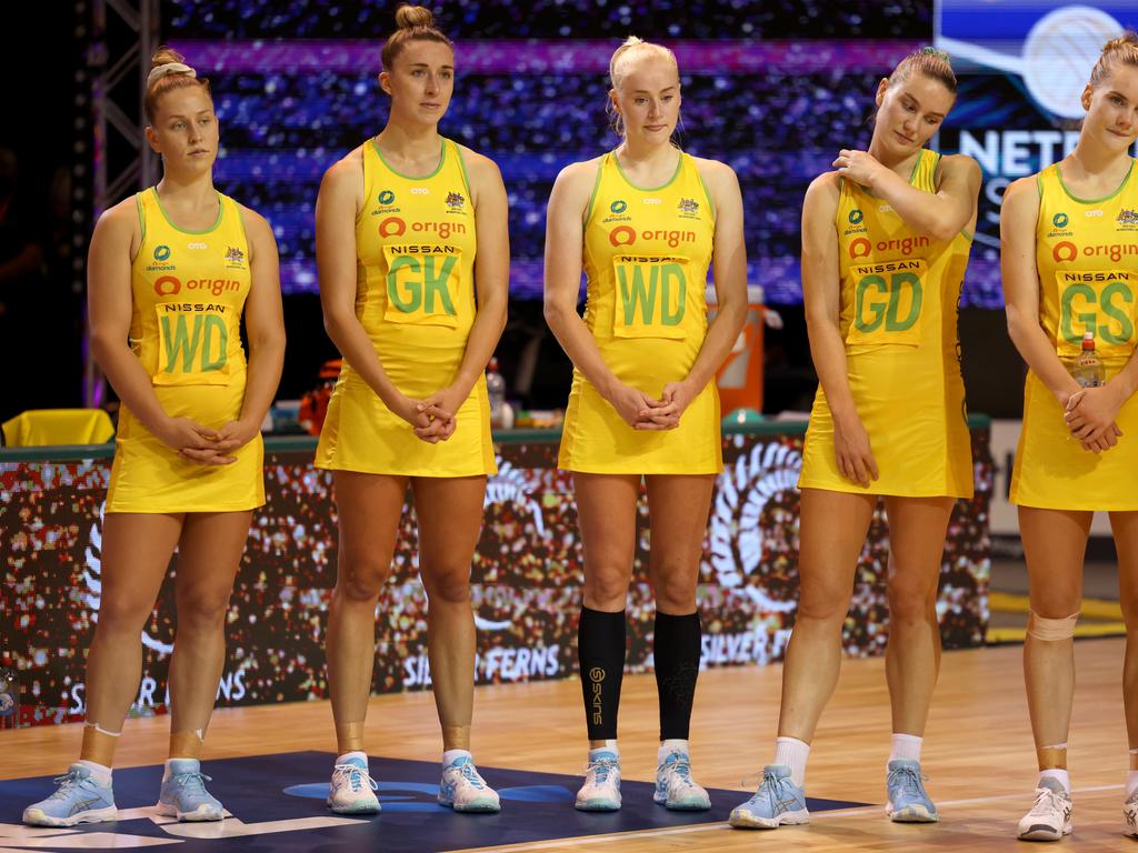 The Diamonds hope to play at the 2032 Olympics. Picture: Peter Meecham/Getty Images