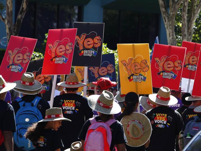 The state government can lawfully ask public sector employees to work to support the Yes vote. Picture: Tertius Pickard