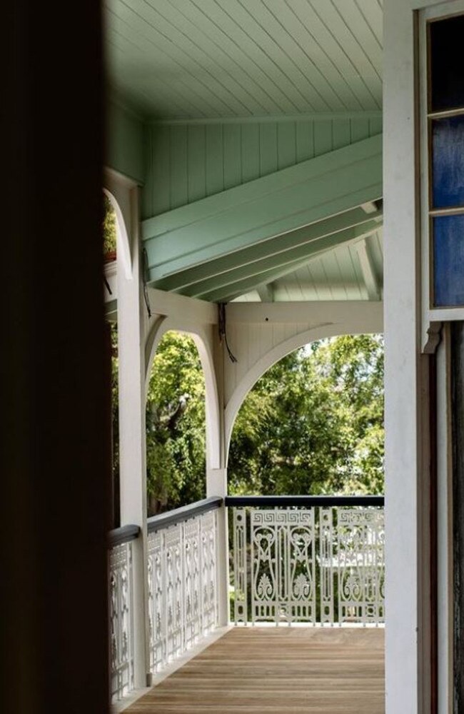 A restored veranda. Picture: @home-kangaroopoint @clancykelly_