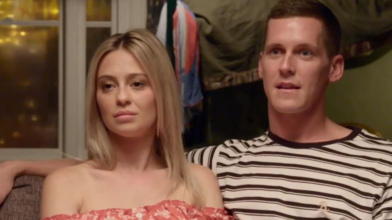 Tess and Luke The Block room reveal. Picture: The Block