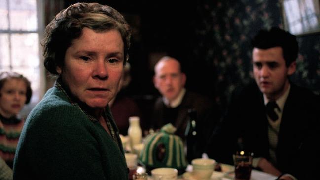 Actor Imelda Staunton in scene from 2004 film Vera Drake.