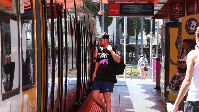 Gold Coast light rail. Picture Glenn Hampson