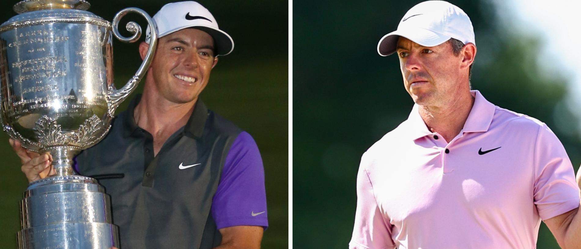 Rory McIlroy 10 years on from PGA