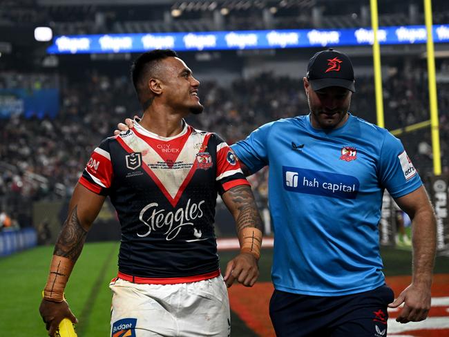 Spencer Leniu will long be remembered for the Las Vegas racism saga. Picture: NRL Photos