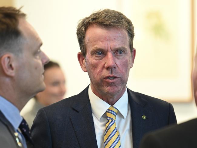 CANBERRA, Australia - NewsWire Photos - October 9, 2024: Dan Tehan MP during the Parliamentary Friends of Thoroughbred Racing group launch at Parliament House in Canberra. Picture: NewsWire / Martin Ollman